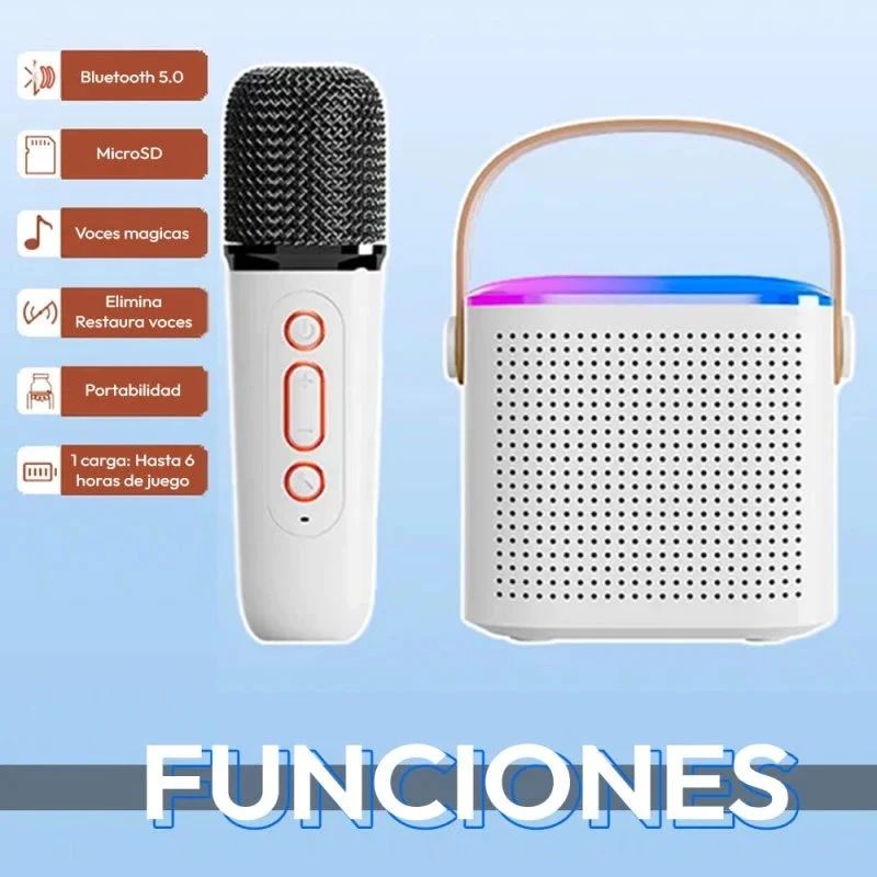 Set De Karaoke, Parlante + microfono