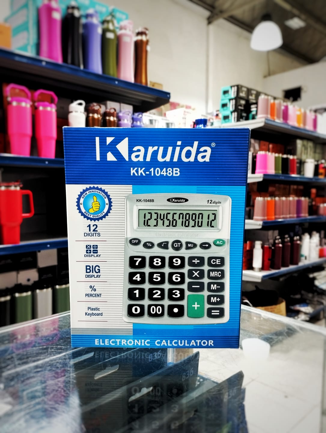 CALCULADORA KARUIDA DE 12 DIGITOS KK-1048-12.