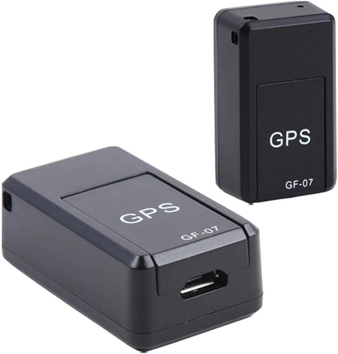 MINI GPS LOCALIZADOR / RASTREADOR EN TIEMPO REAL GF-07 Portatil CON IMAGEN SATELITAL GSM 3G/4G - NEGRO