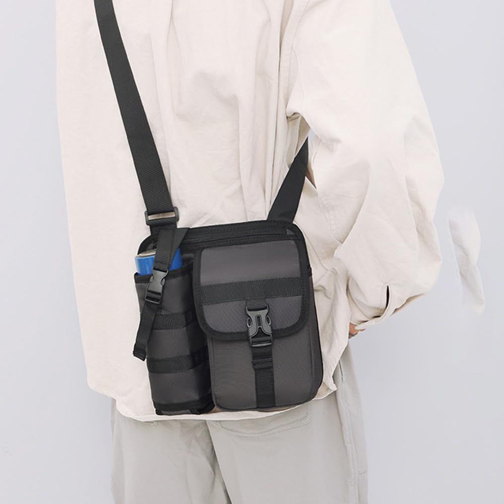 Bolso táctico multiusos c/portabotella