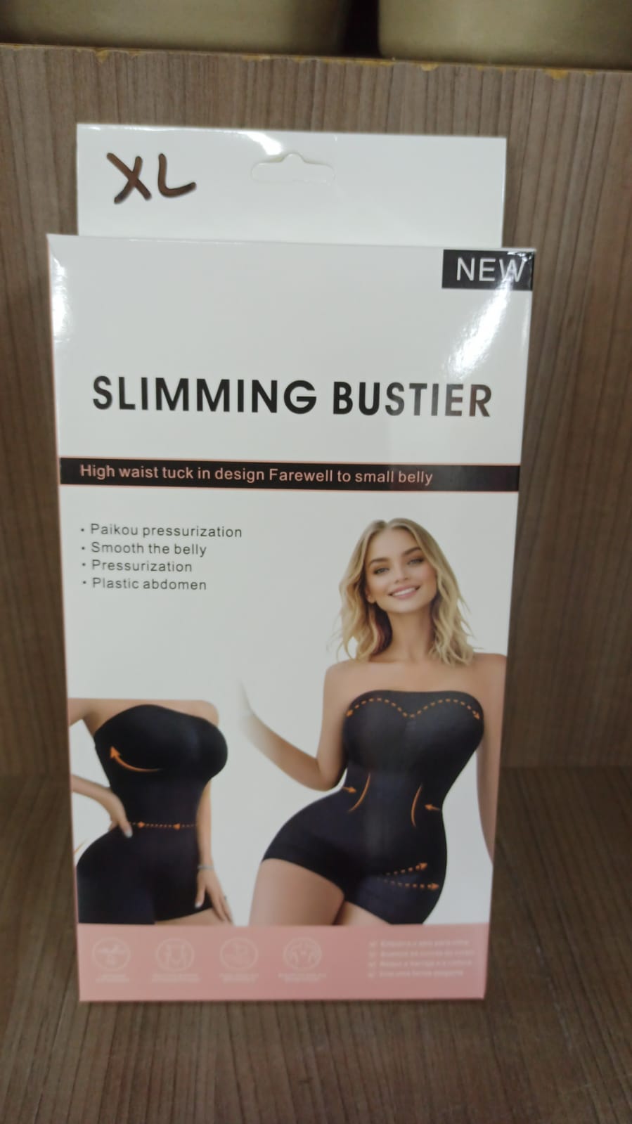 Slimming Bustier / NEGRO