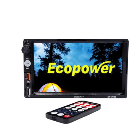 RADIO CAR ECOPOWER EP-7019 BT/ SD/USB/7". 