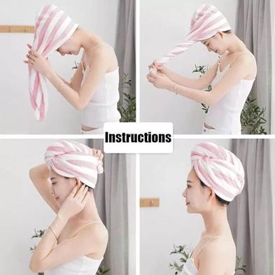 TOALLA PARA CABELLO DE MICROFIBRA