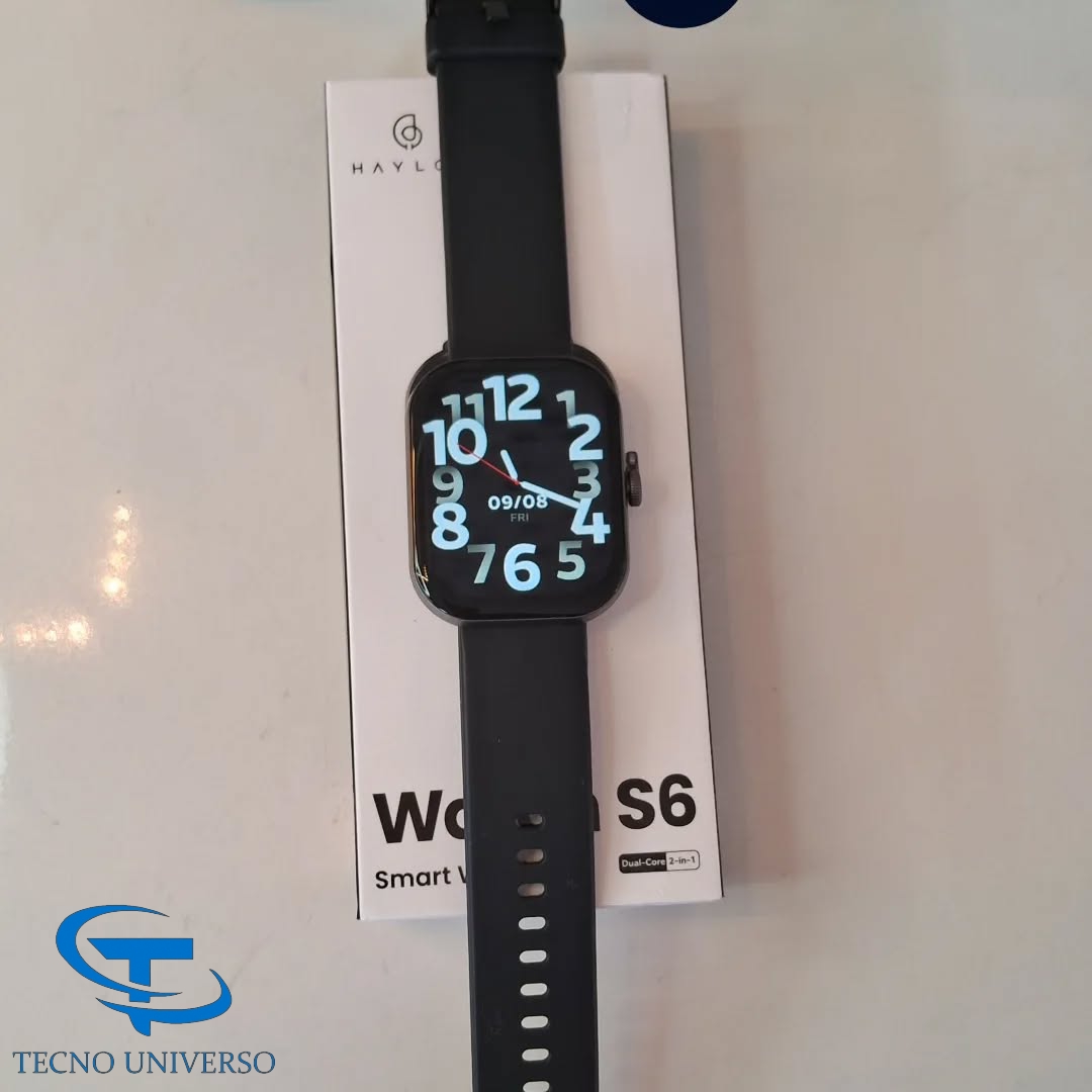 SMARTWATCH XIAOMI HAYLOU S6 NEGRO
