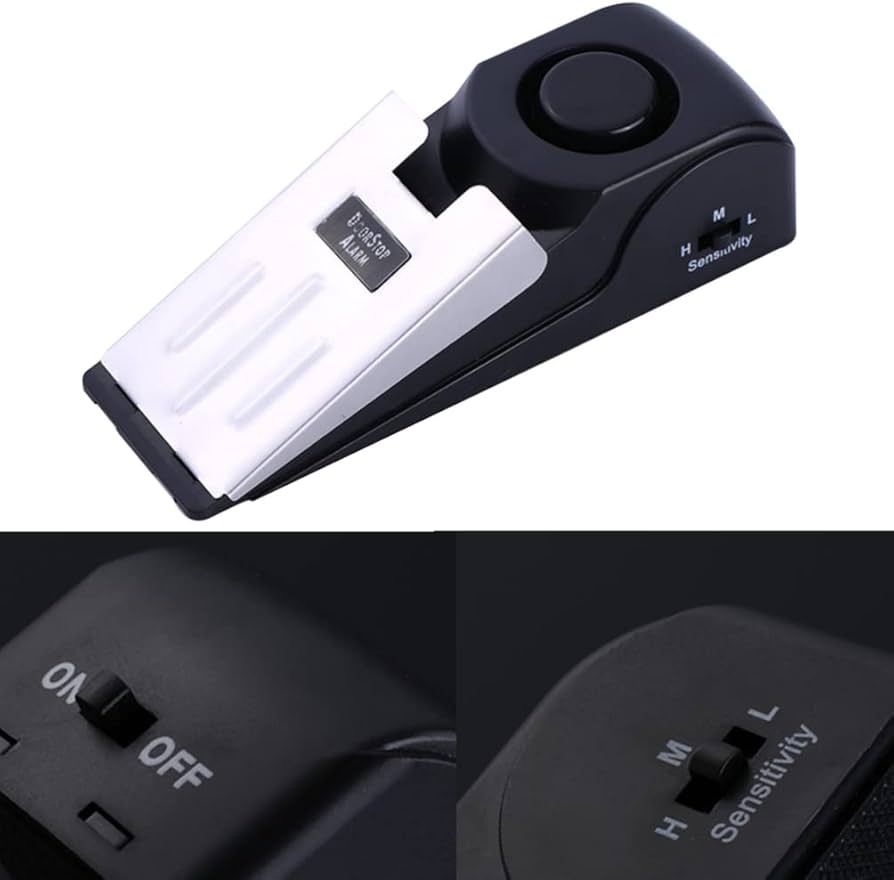 Traba Puertas con Alarma