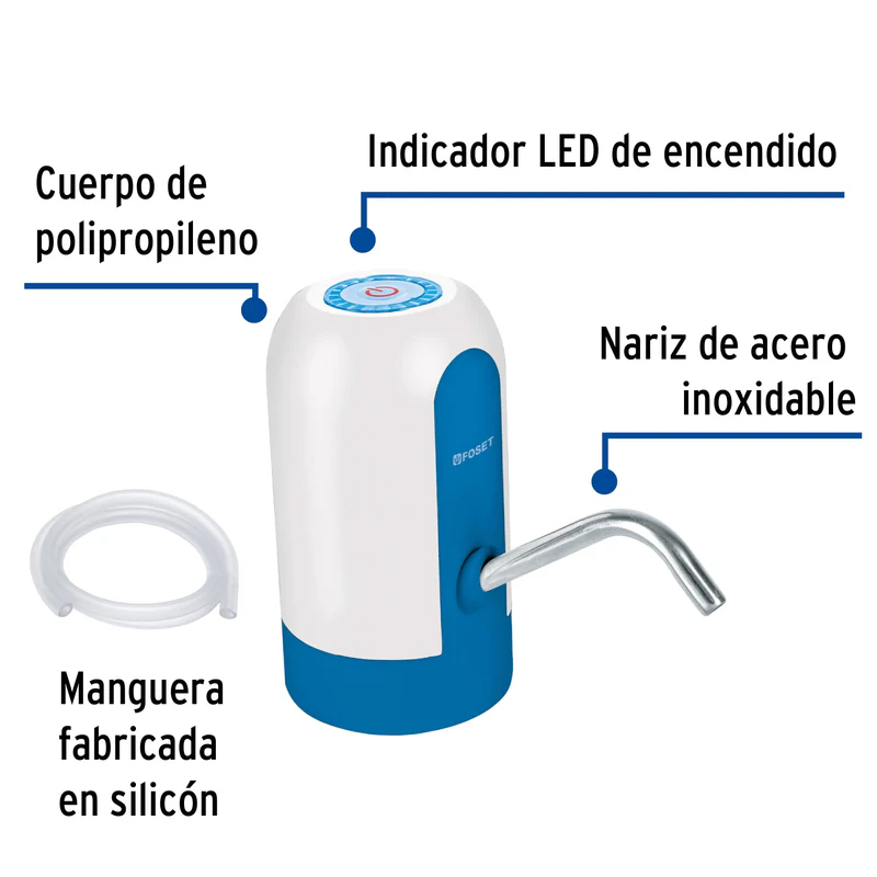 💧 Dispensador de Agua El&eacute;ctrico USB 💧