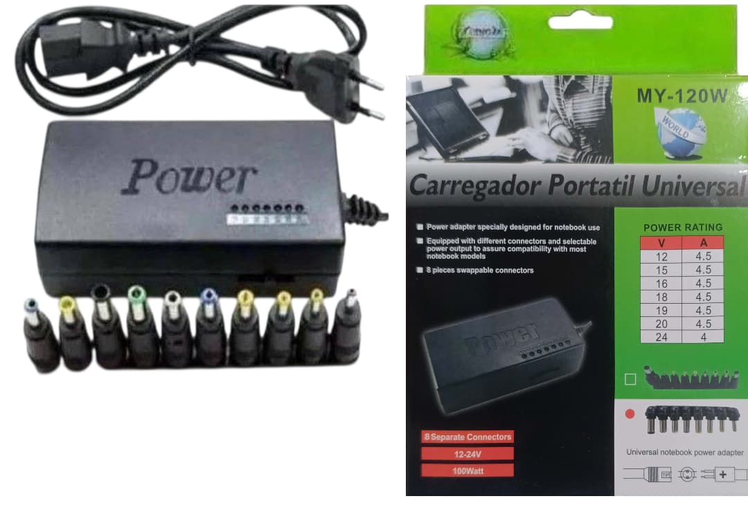 Cargador Universal para Notebook MY-120W
