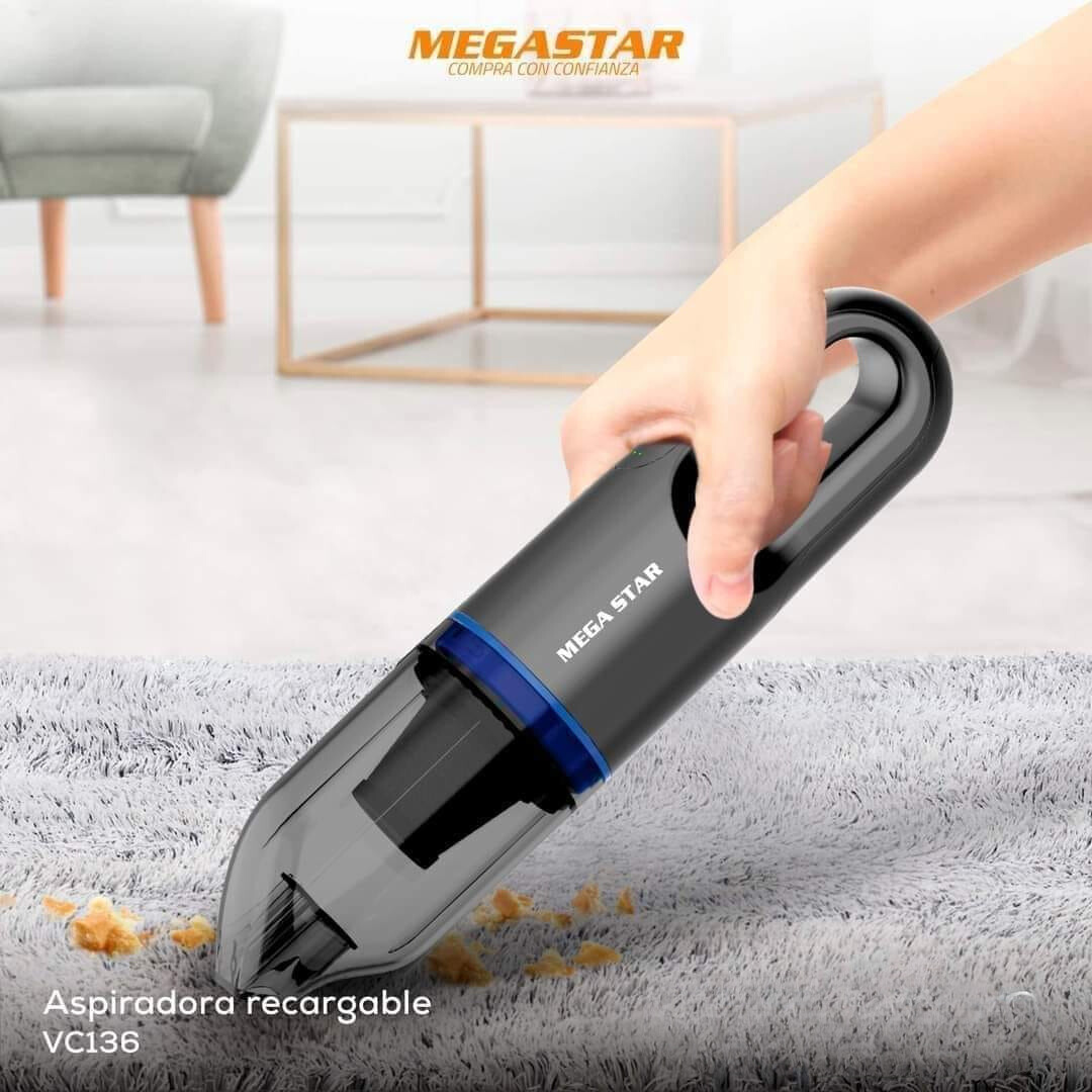 Aspiradora recargable Megastar VC136R