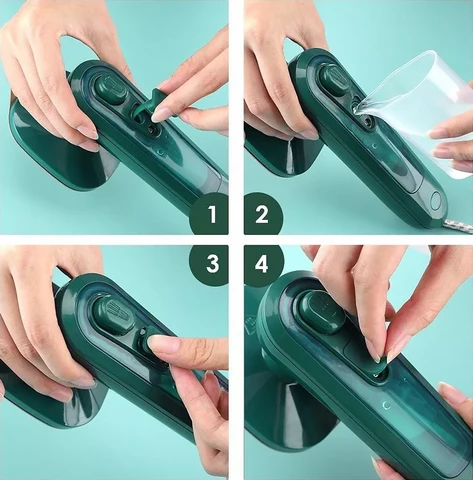 Mini Plancha a Vapor El&eacute;ctrica