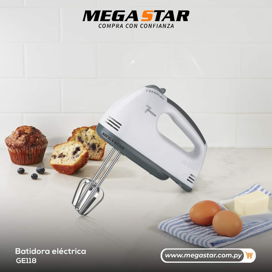 Batidora Electrica MegaStar Modelo GE118