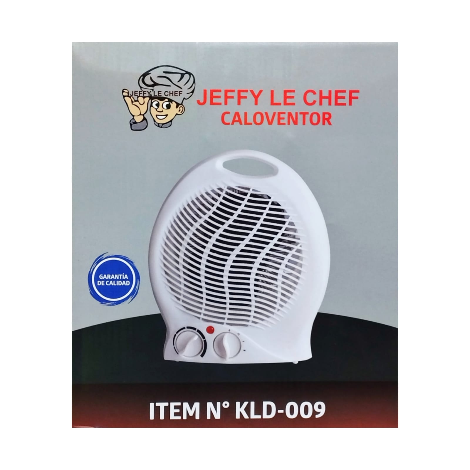 ESTUFA CALOVENTOR JEFFY LE CHEFF KLD-009.