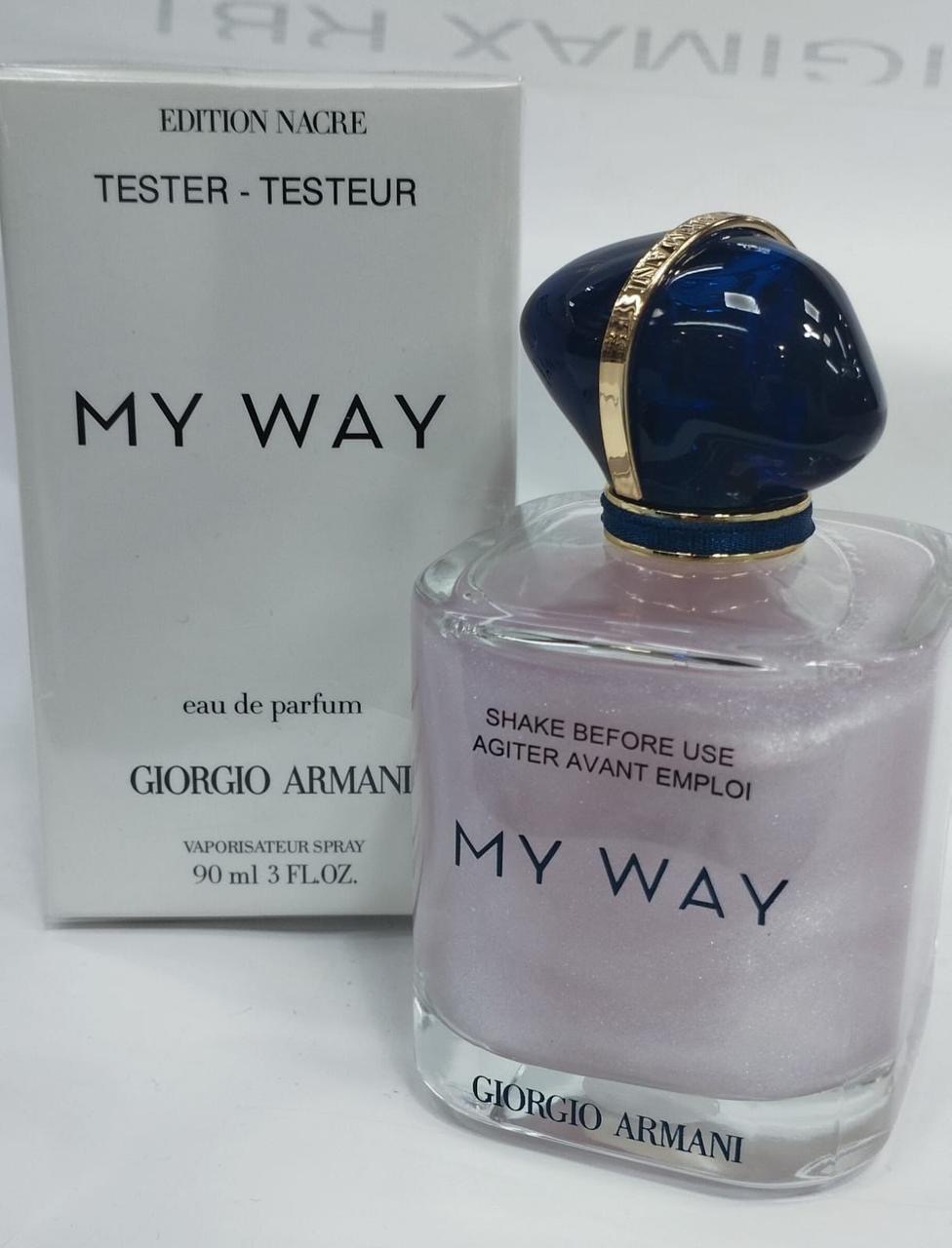 armani my way intense tester