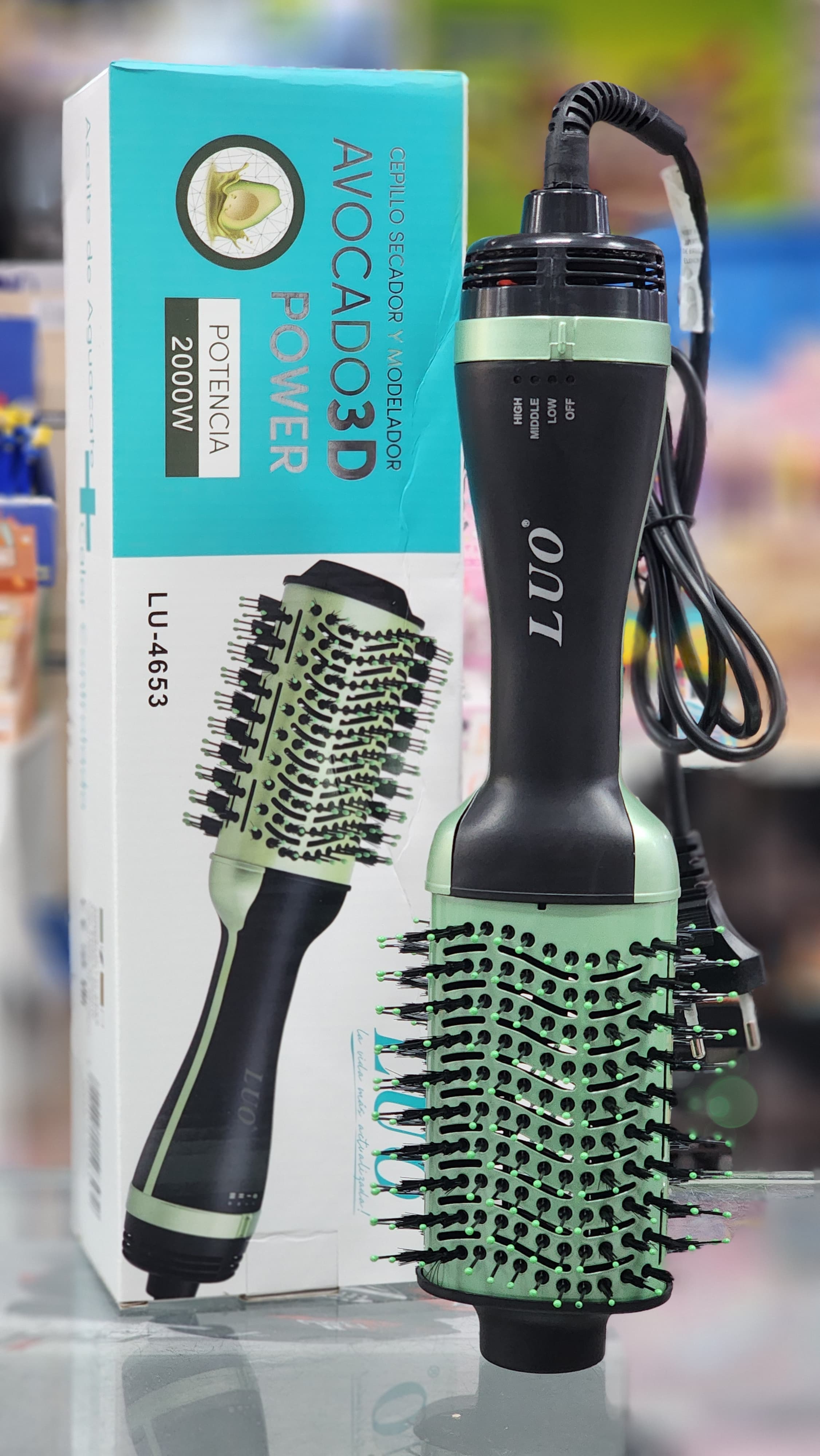 Peine Secador Alisador Cepillo Secador Y Alisador De Cabello